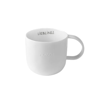 Tasse Lieblingsmensch Räder Design Porzellan