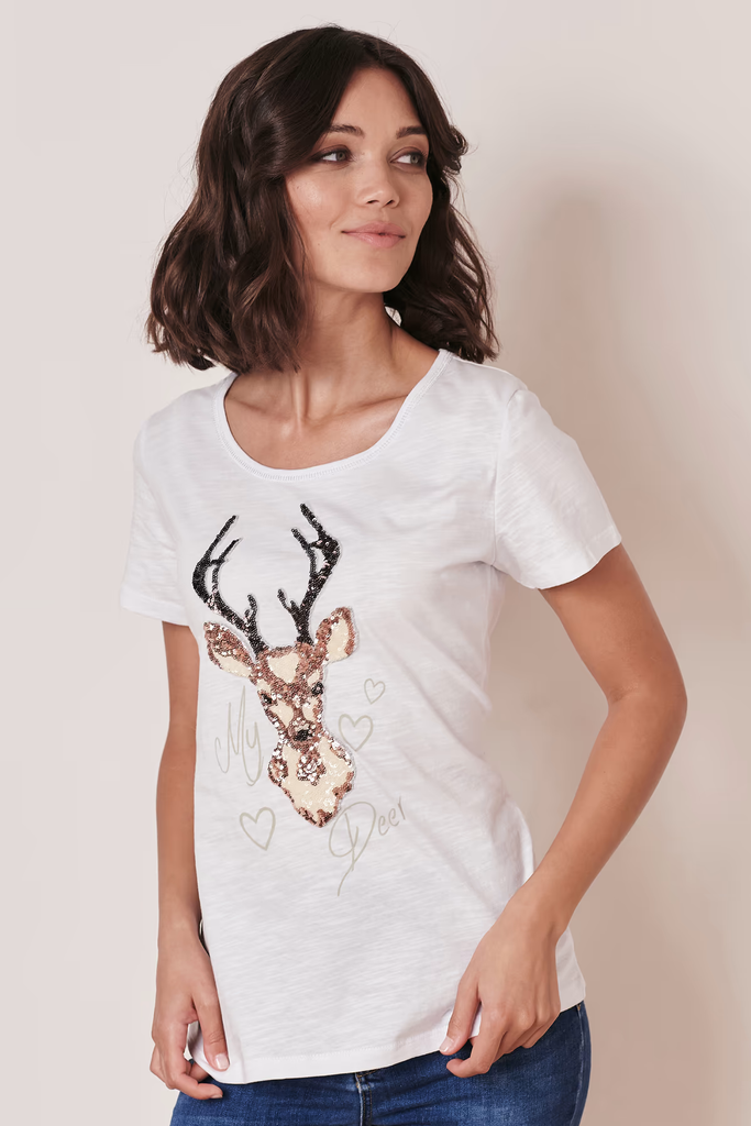 Damen T-Shirt - MY DEER - Krüger Madl - 039238-0-0001