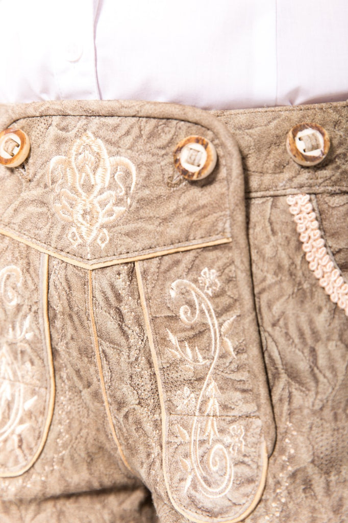 Damen Lederhose % - Krüger Madl - Kniebund - 039362-000-0007-dquadrat