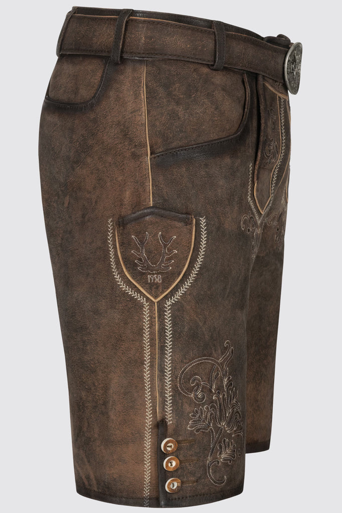 lederhose arijus mit feinen stickereien
