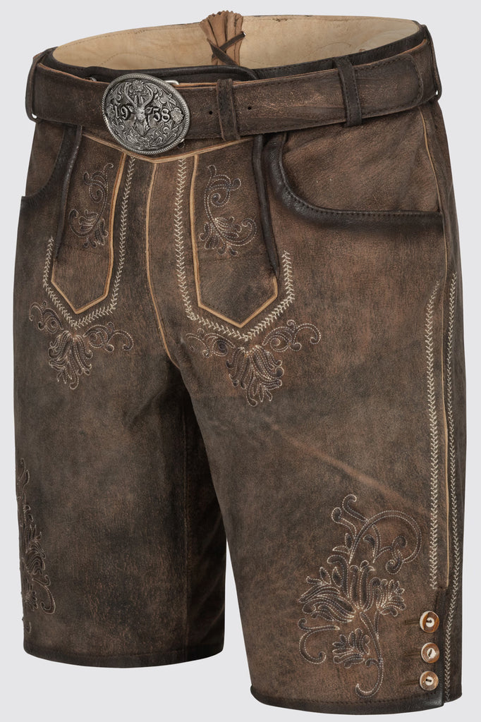 lederhose arijus mit feinen stickereien