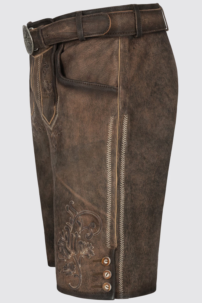 lederhose arijus mit feinen stickereien