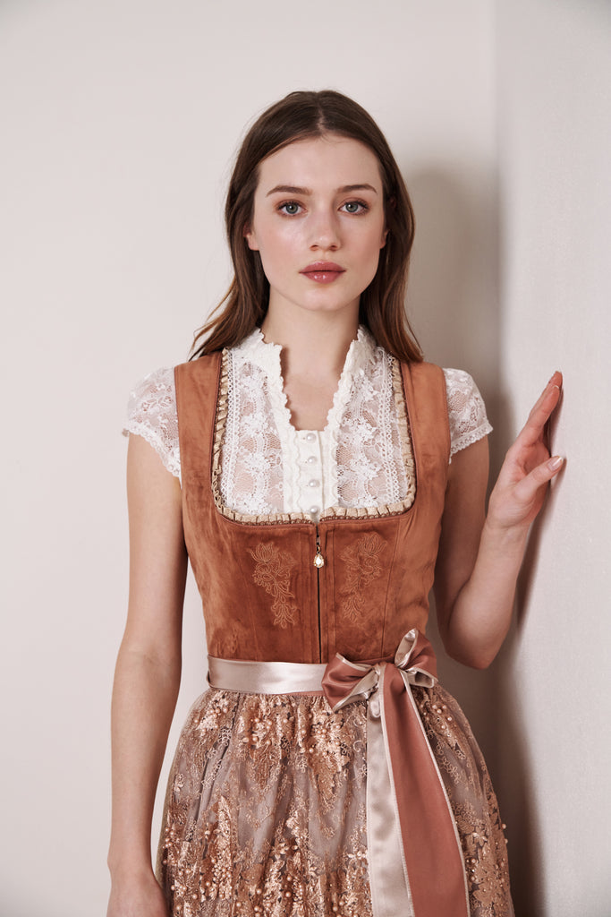 Dirndl - OTILIE - Krüger Collection - inkl. Schürze - 60 cm