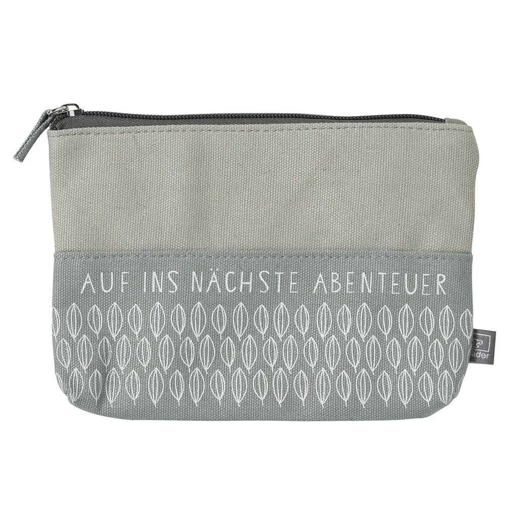 Täschchen Kosmetiktasche Ordnungshüter Räder Design auf ins nächste Abendteuer