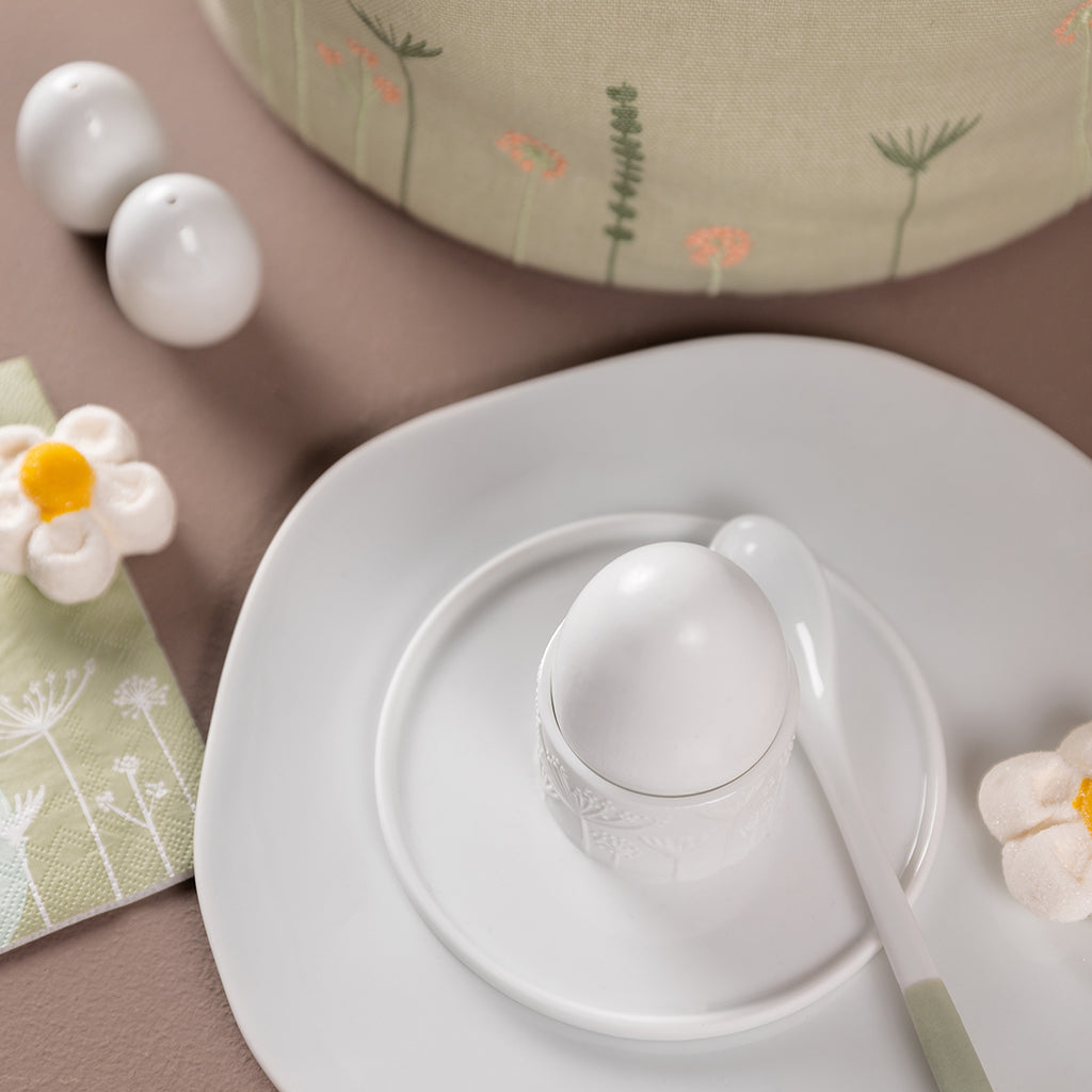 Eierbecher Floral Räder Design Geschirr Porzellan