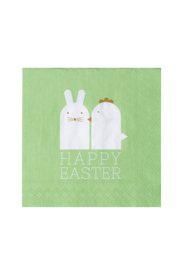 servietten happy easter räder design cocktailservietten