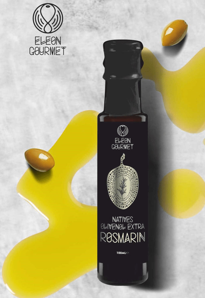 Olivenöl Eleon Gourmet Rosmarin dquadrat