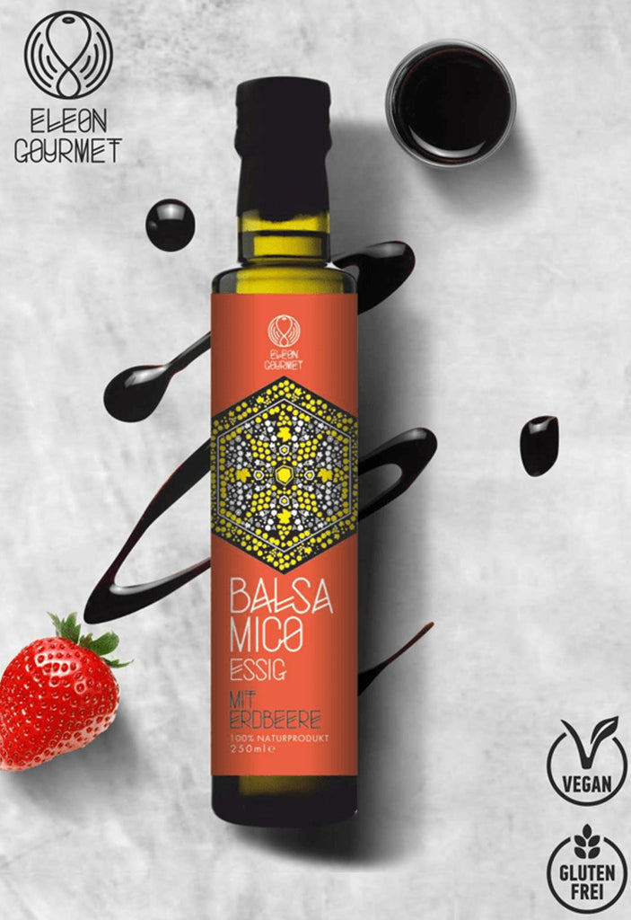 Balsamico Essig erdbeere eleon gourmet dquadrat