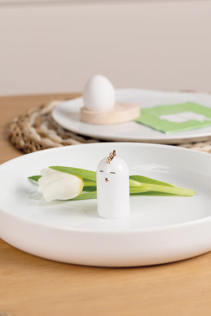 schale hahnenschale räder design ostern