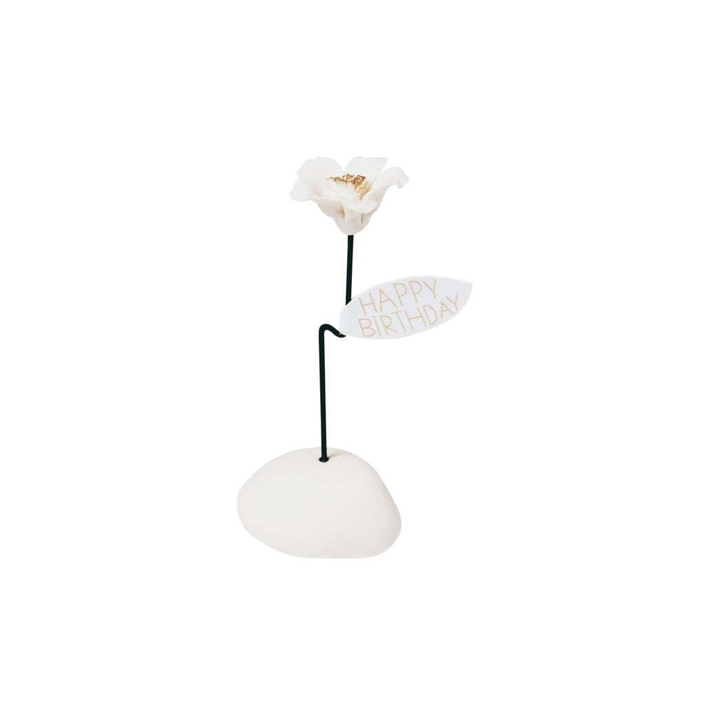 Glücksblume Räder Design Happy Birthday Dekoration