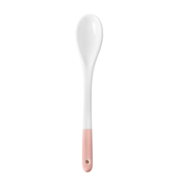 Löffel Porzellanlöffel Räder Design Apricot