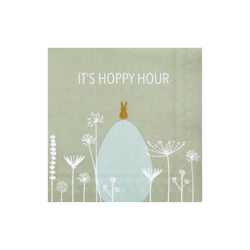Servietten Räder Design its hoppy time ostern