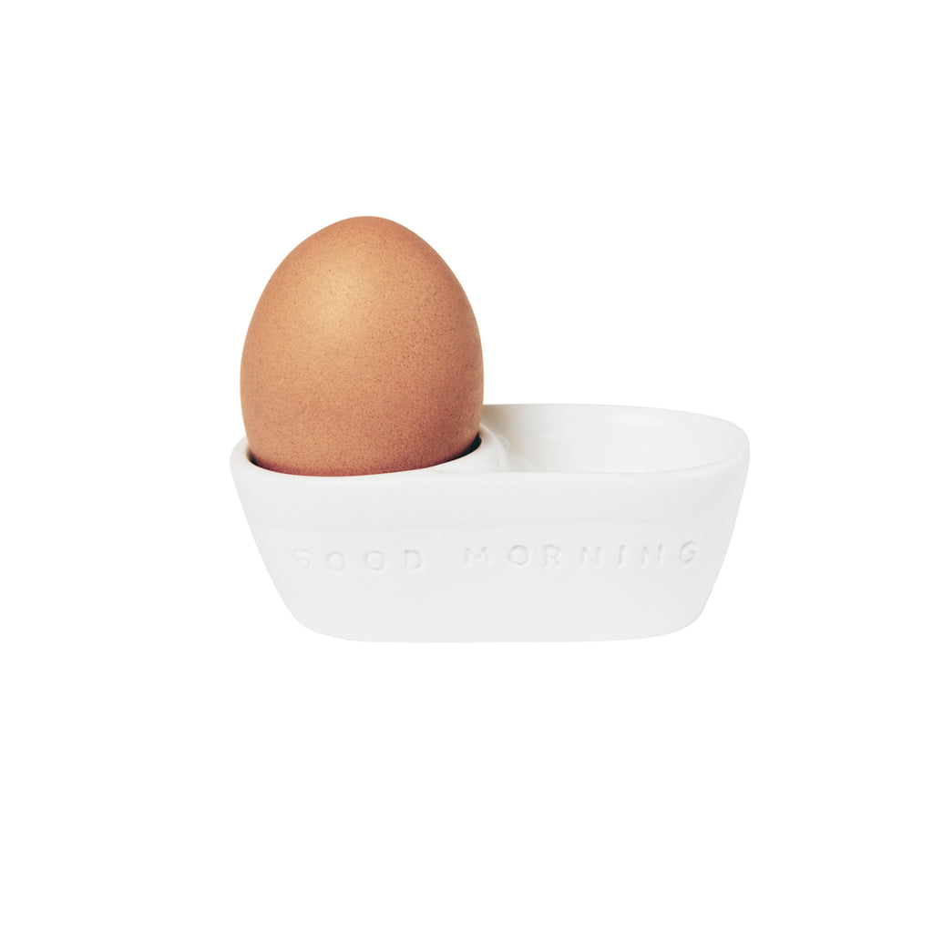Eierbecher Good Morning Räder Design Porzellangeschirr Frühstück