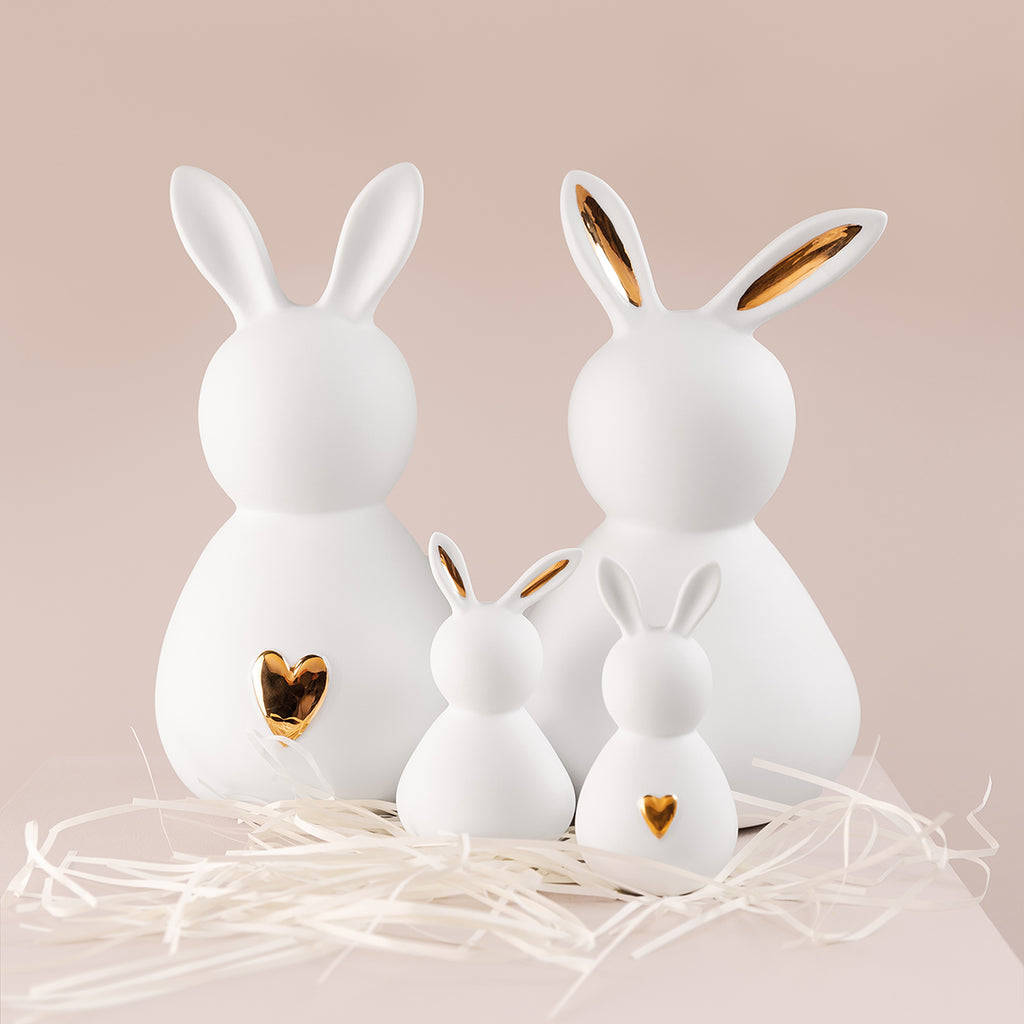 Osterhase Kleine Dame Räder Design Ostern Porzellan