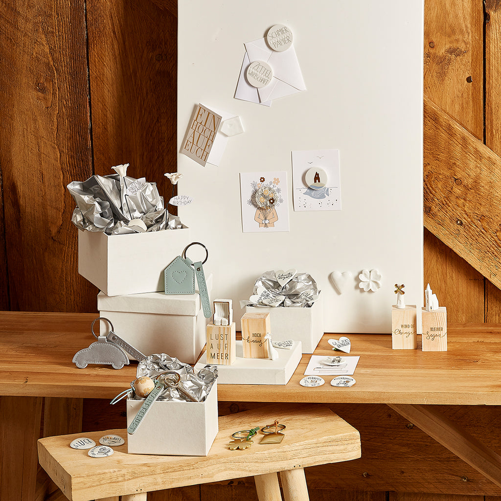 Glücksblume Räder Design Happy Birthday Dekoration