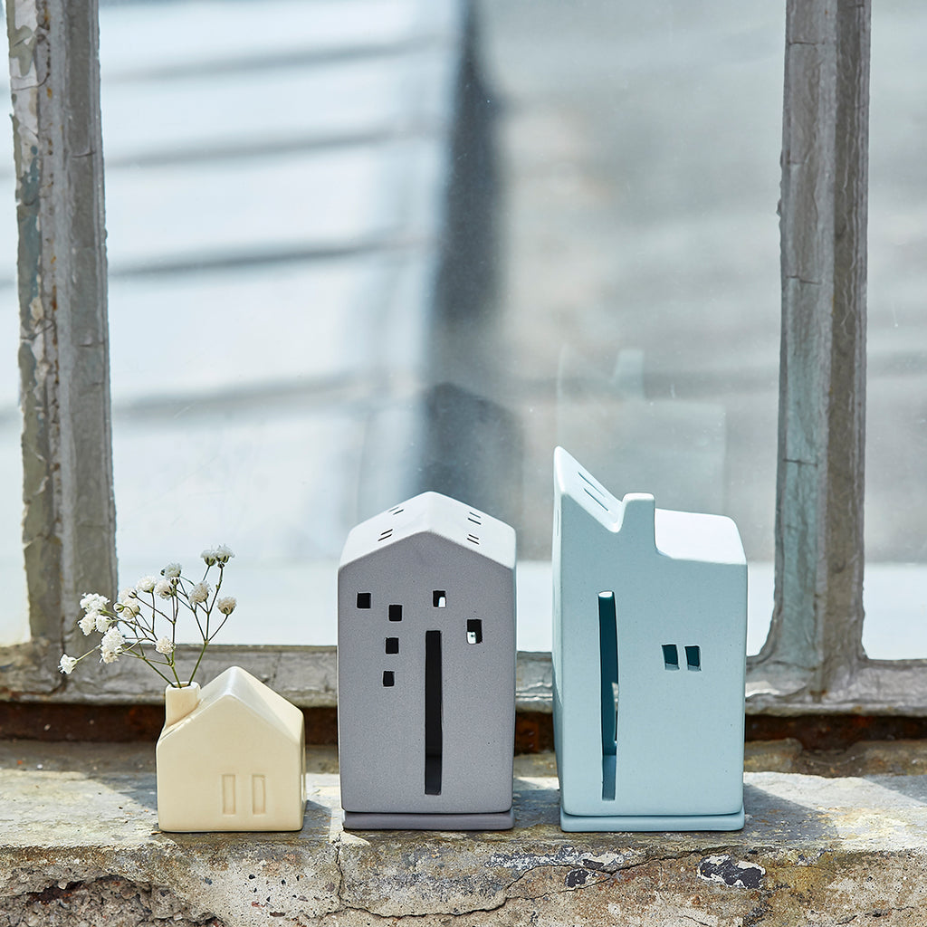 Lichthaus Colourful Gelb Räder Design Windlicht