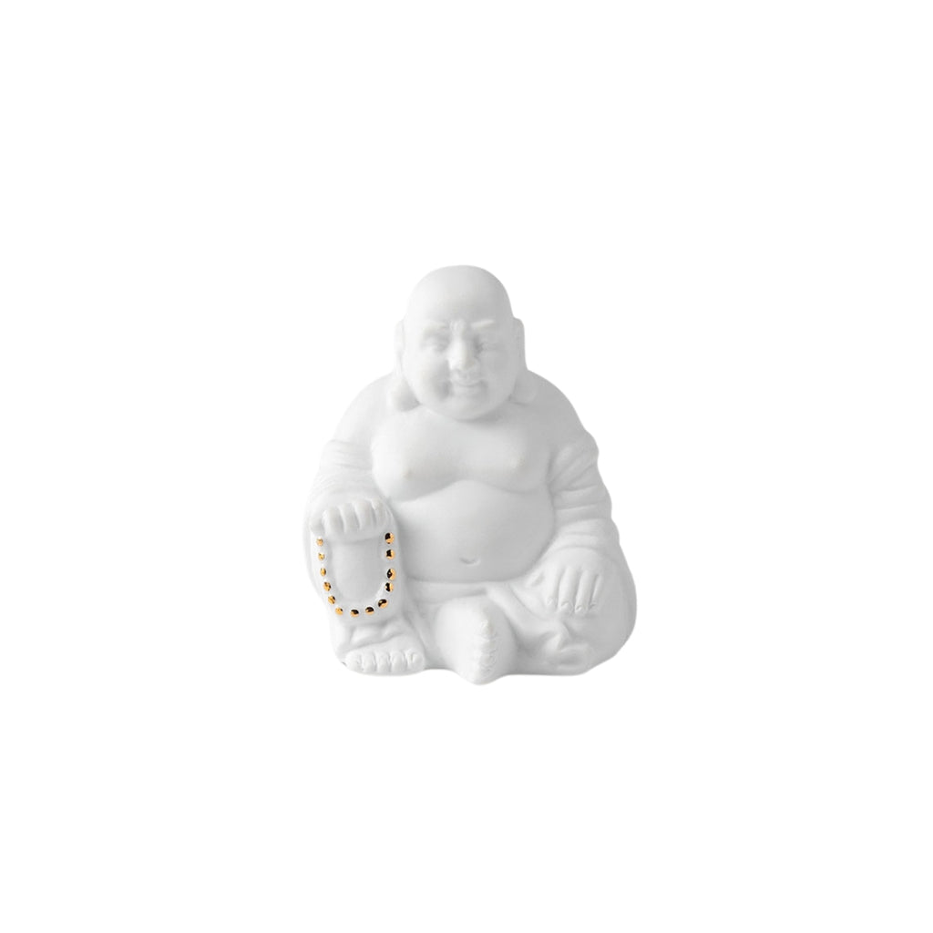 Buddha Porzellanfigur Räder Design