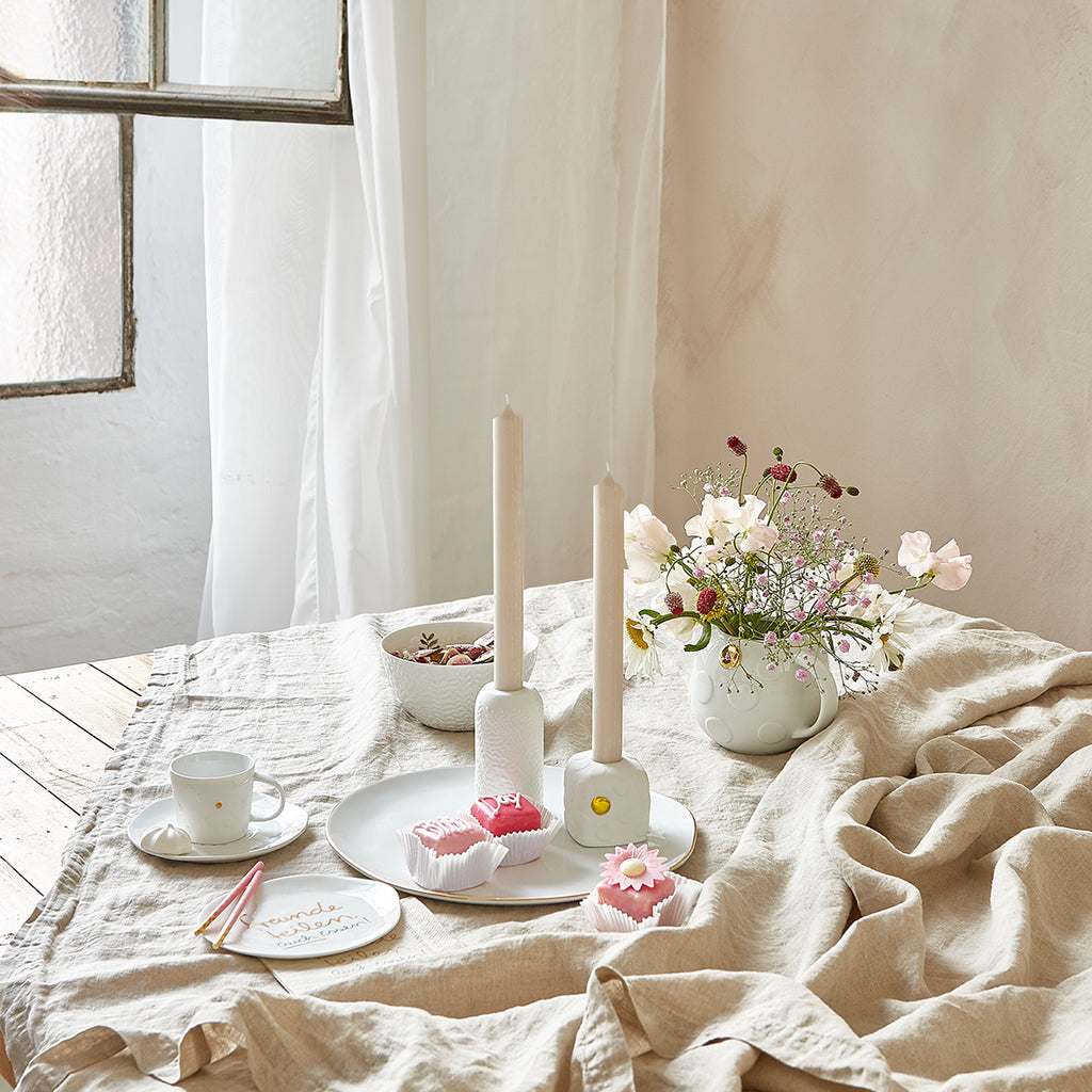 18001_Teller Freunde teilen auch essen räder design Porzellan Porzellanteller