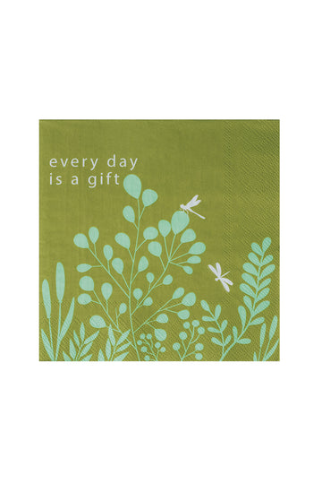Servietten Every day is a gift Räder Design 33x33