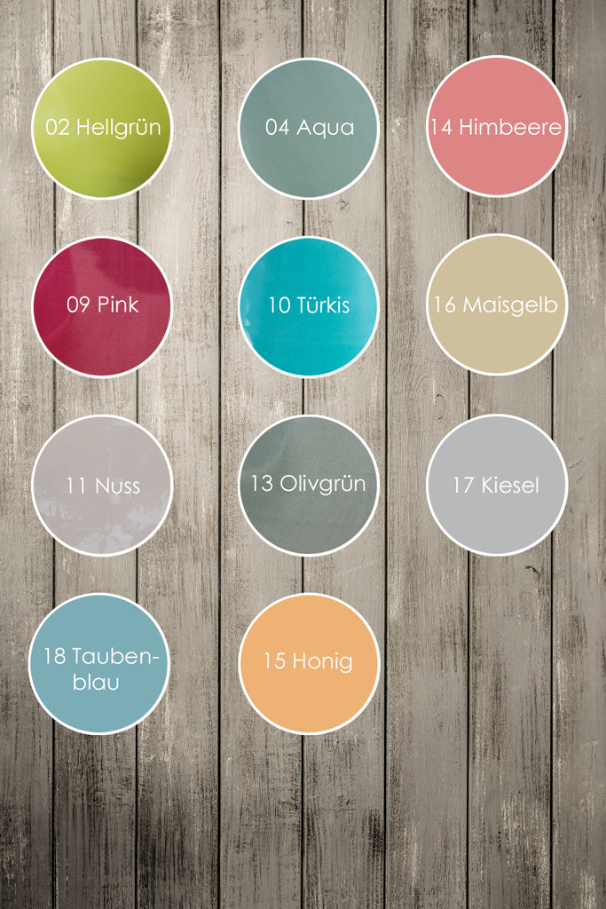 Farben Grün und Form