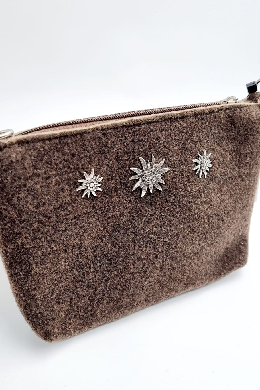 Filztasche Edelweiß Dunkelbraun Schuhmacher – dquadrat