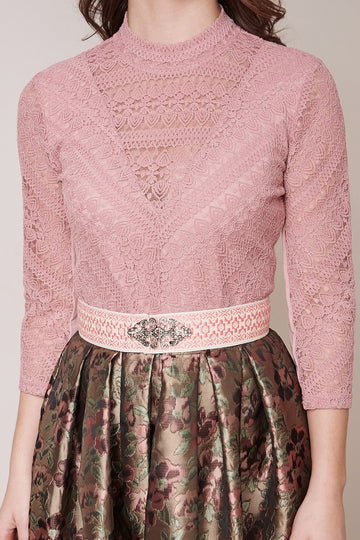 Krueger-Collection-Bluse Hermina-rosa-dquadrat