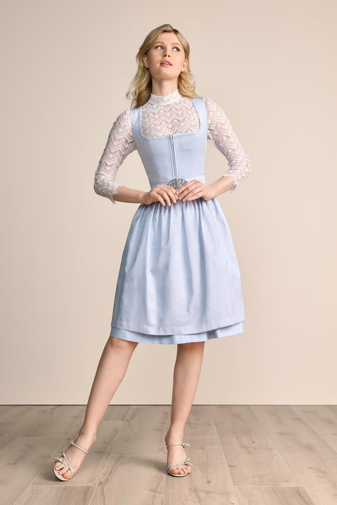 Dirndl Alisha 60er Helblau 415468-060-0081 Krüger Dquadrat