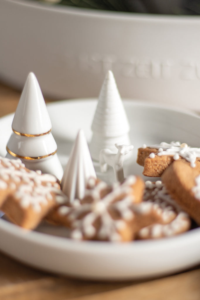 Porzellangeschichten schale wald porzellan räder design