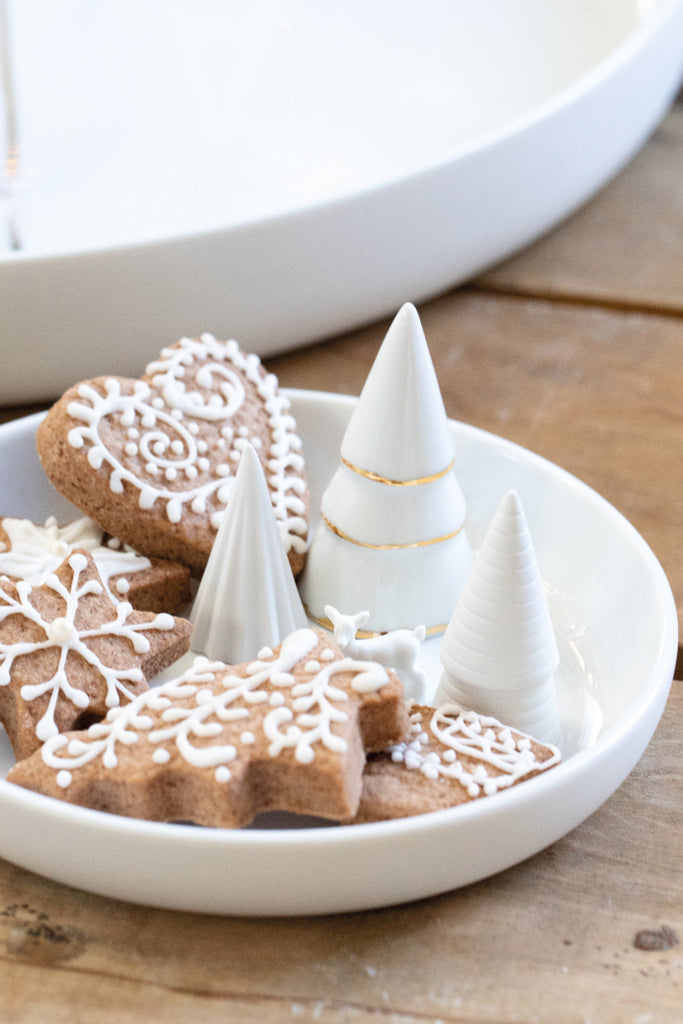 Porzellangeschichten schale wald porzellan räder design