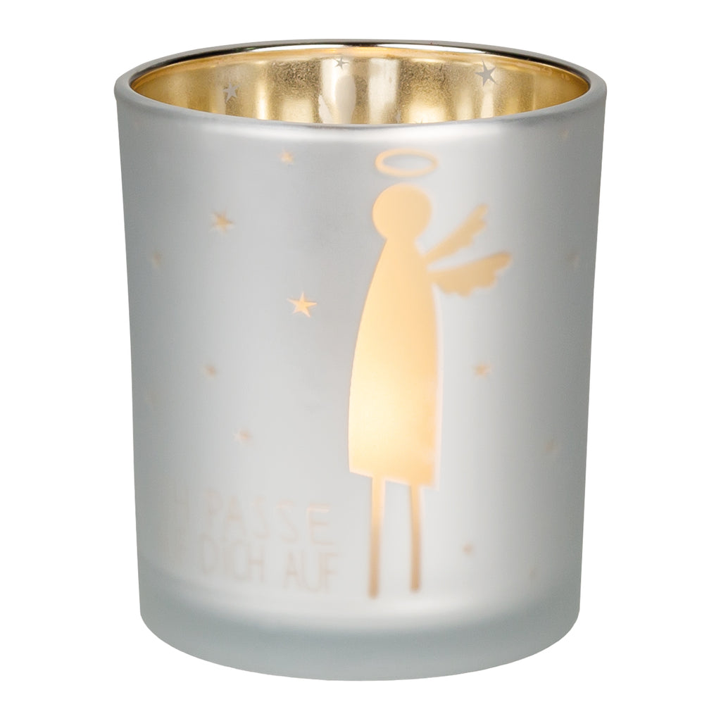 mattes windlicht aus glas mit tollen akzenten