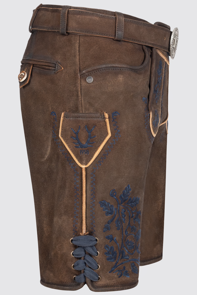Herren Lederhose - BASTIANO - Krüger Buam - 961066-000-0705