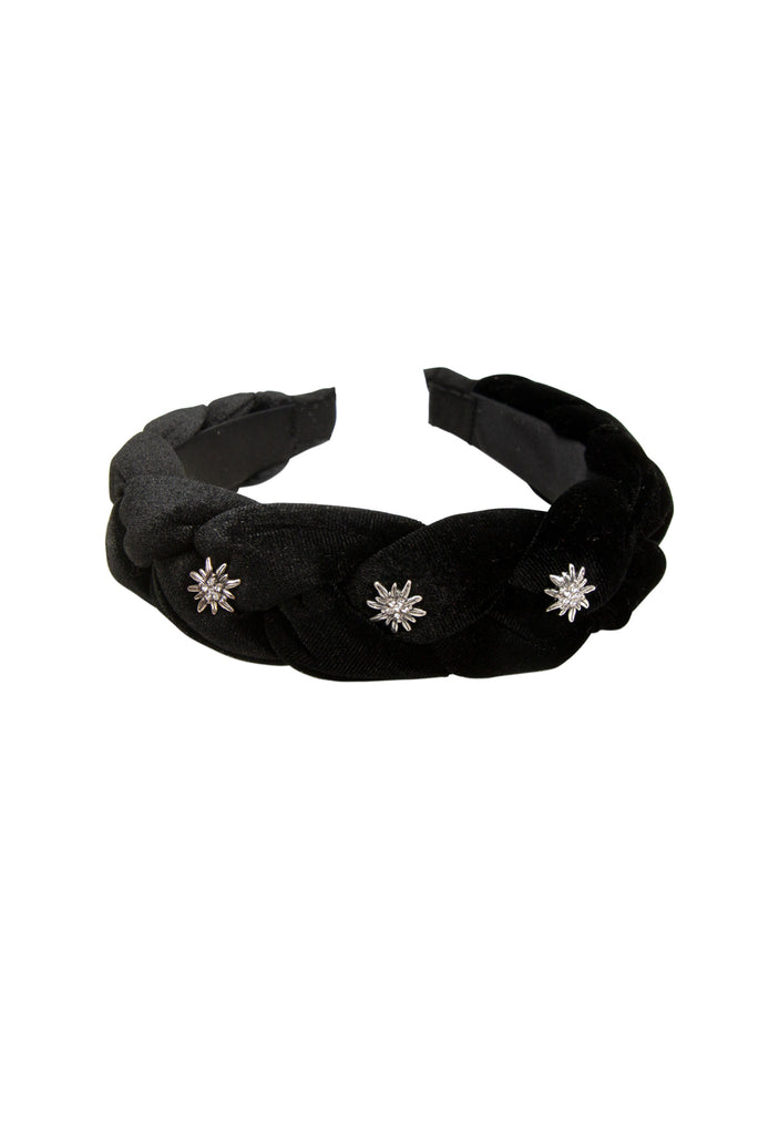 Samthaarreif Alpenflüstern edelweiss fechthaarreif Wiesn Wasen Trachtenoutfit Accessoire