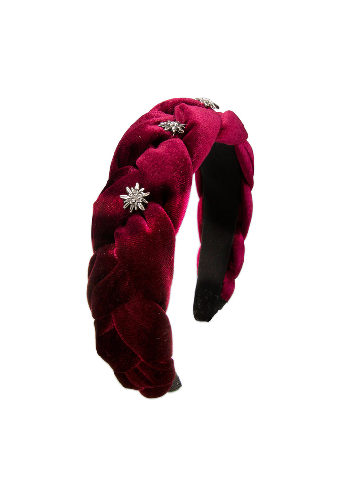 Samthaarreif Alpenflüstern edelweiss fechthaarreif Wiesn Wasen Trachtenoutfit Accessoire