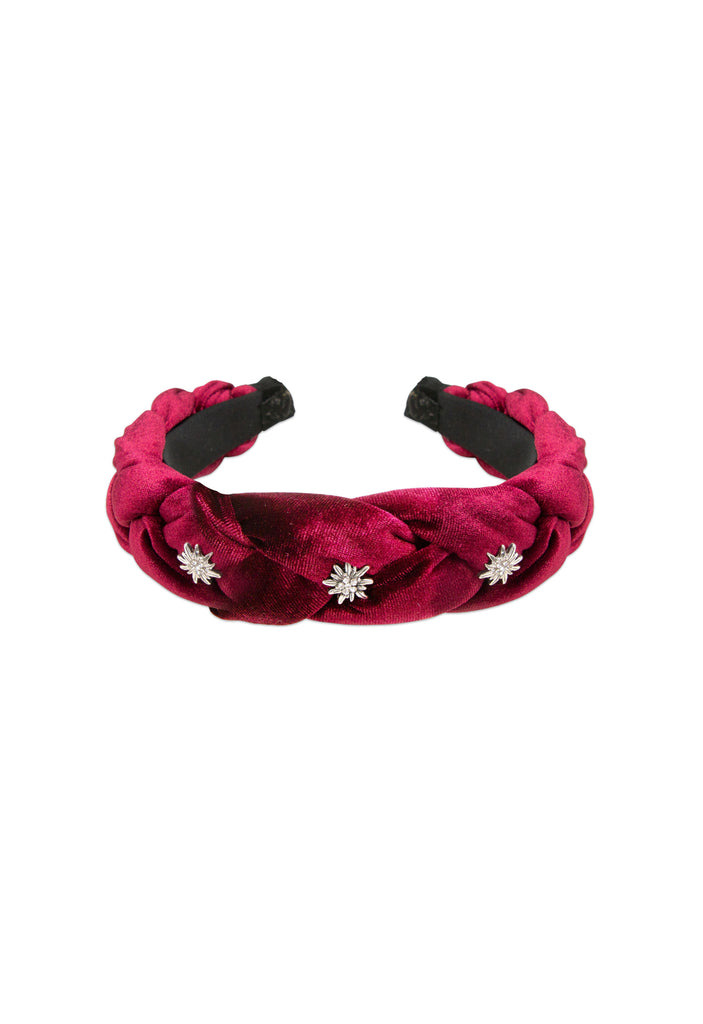 Samthaarreif Alpenflüstern edelweiss fechthaarreif Wiesn Wasen Trachtenoutfit Accessoire