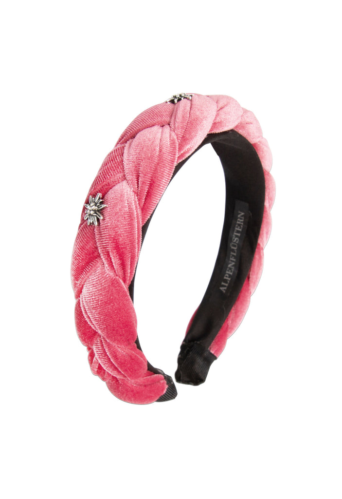 Samthaarreif Alpenflüstern edelweiss fechthaarreif Wiesn Wasen Trachtenoutfit Accessoire