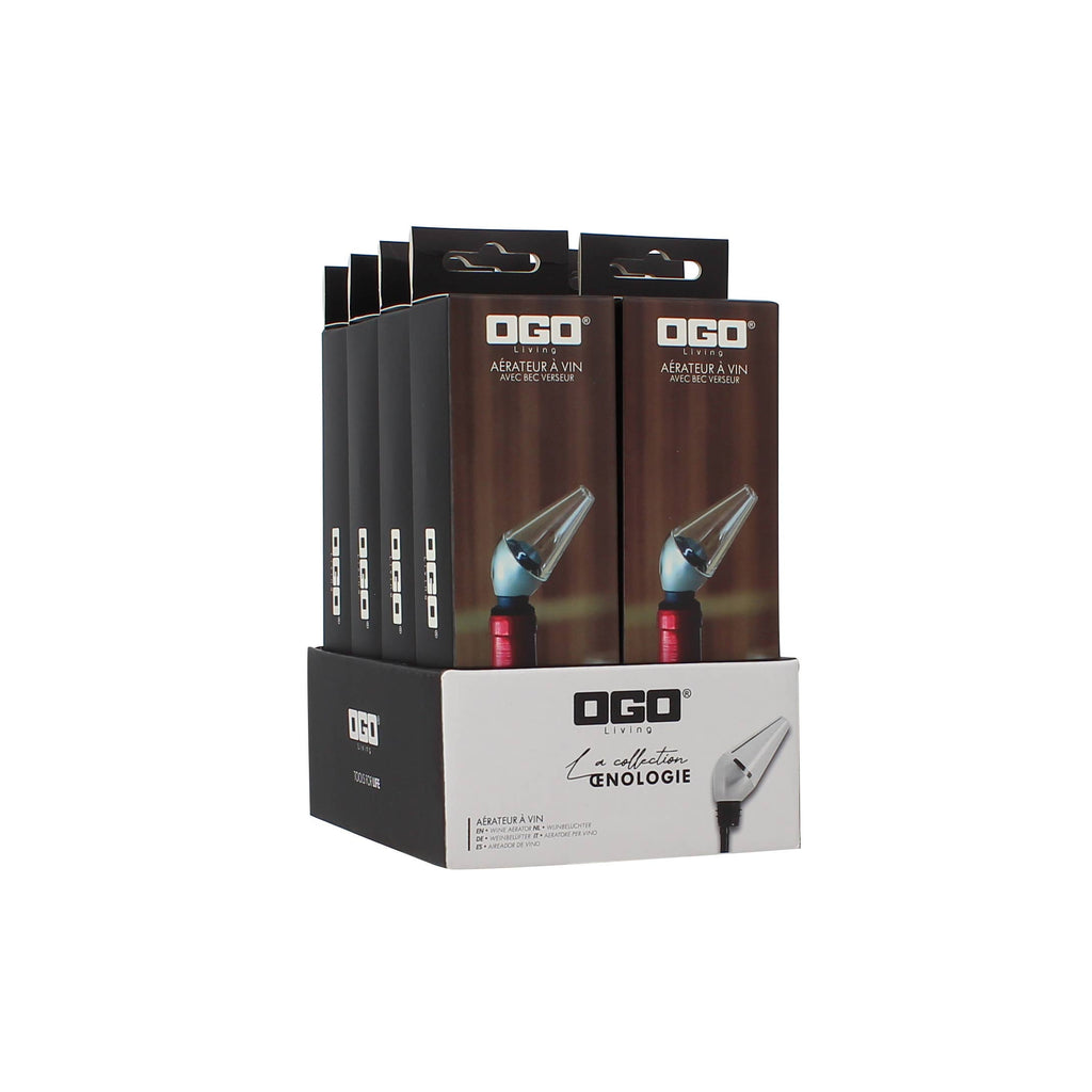 Ausgussbelüfter Wein aus Kunststoff und Silikon - 7911241 - Ogo living - Küche - Wohnen-dquadrat