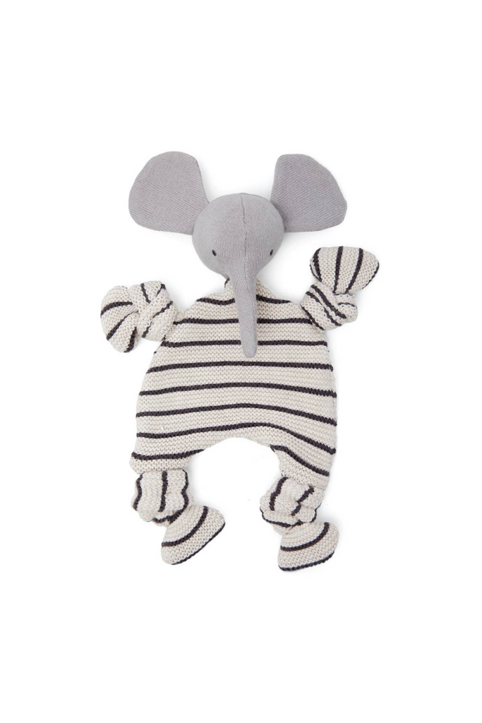 Babyschmusetuch aus Baumwollstrick - Elefant - Sophie Home - Geschenke
