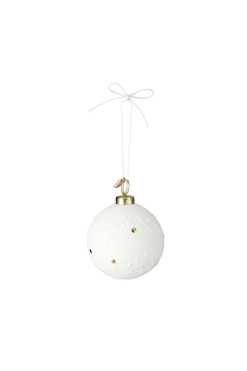 Christbaumkugel Winterkugel "Mistelzweig" - 92774 - Räder Design - Weihnachtsbaumschmuck-dquadrat