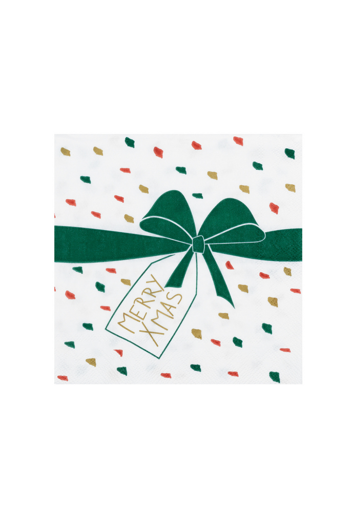 Cocktailservietten "Merry Xmas" - 92431 - Räder Design - Weihnachten-dquadrat