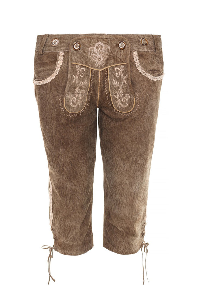 Damen Lederhose % - Krüger Madl - Kniebund - 039362-000-0007-dquadrat