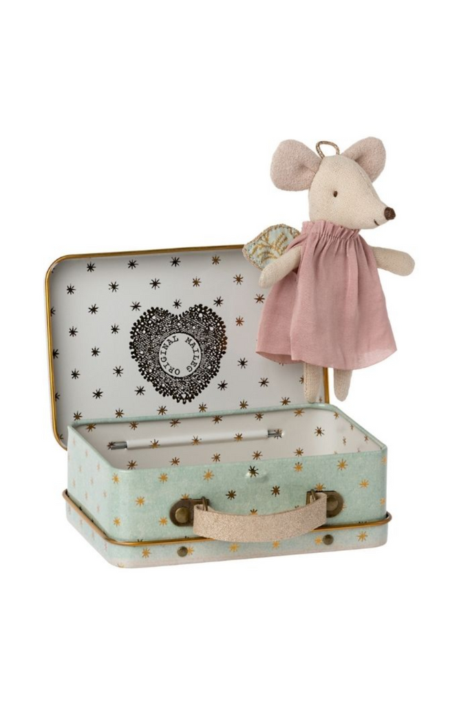 Engelsmaus im Koffer - Kleine Schwester - 17-2700-00 - Maileg-dquadrat