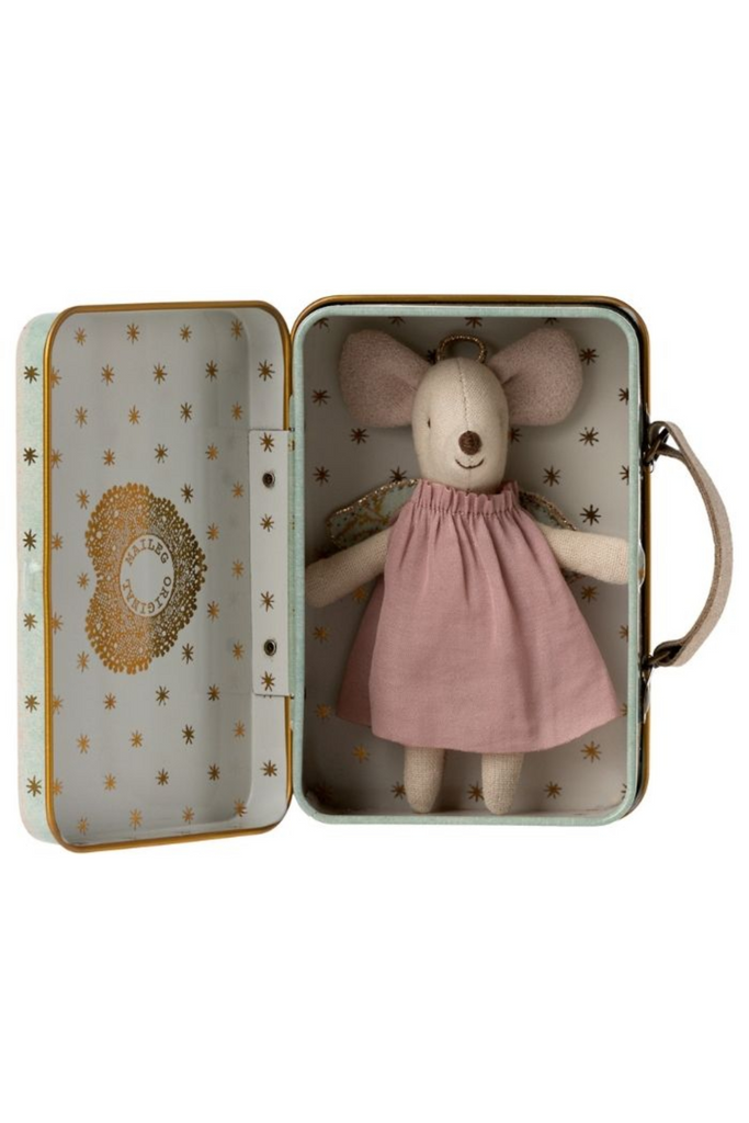 Engelsmaus im Koffer - Kleine Schwester - 17-2700-00 - Maileg-dquadrat