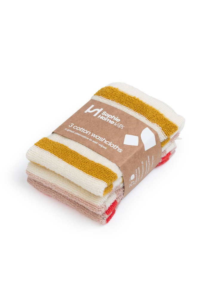 Frottee-Waschlappen - wiederverwendbar - umweltfreundlich - Sophie Home - Wohnen