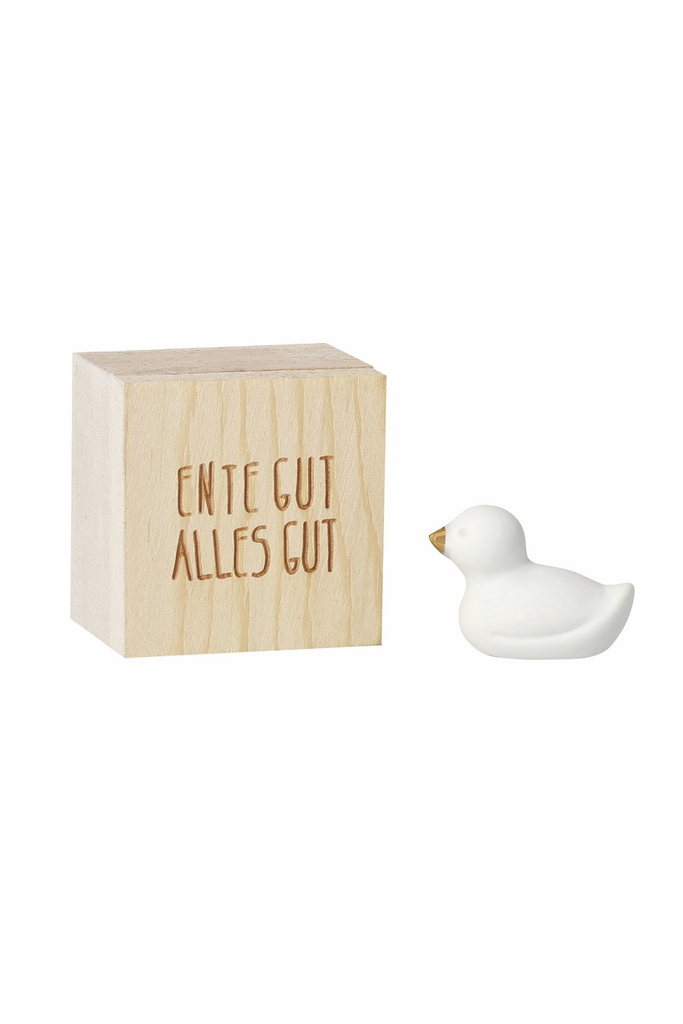 Glückskästchen "Ente" - 18372 - Räder Design-dquadrat