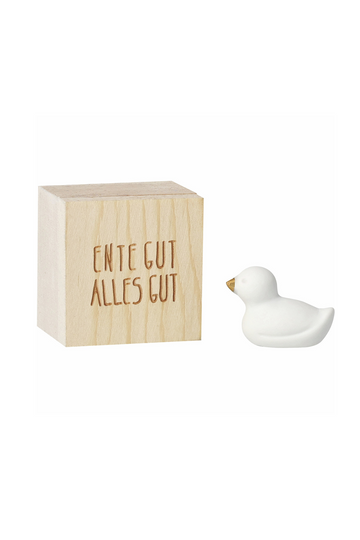 Glückskästchen "Ente" - 18372 - Räder Design-dquadrat