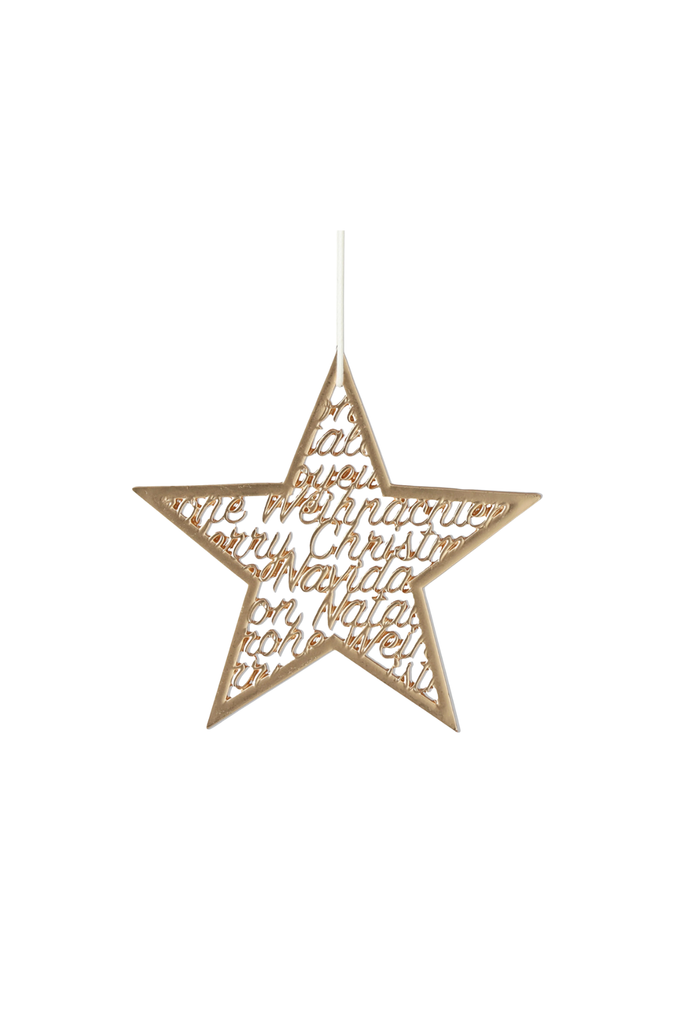 Goldstern "Text" - 92789 - Räder Design - Weihnachtsbaumschmuck-dquadrat