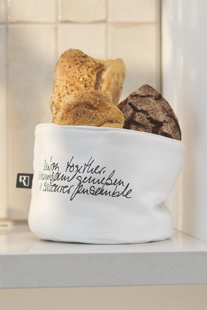 Häppchenweise Brotkorb "Gemeinsam genießen" - 18032 - Räder Design-dquadrat