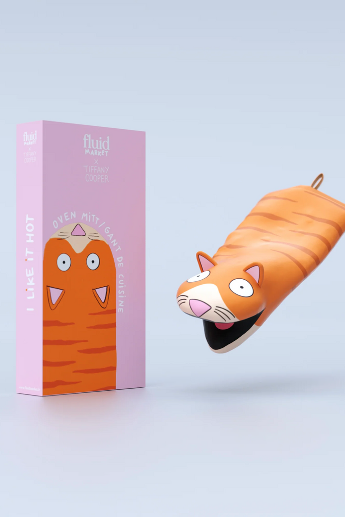 Handschuhe - OFENHANDSCHUHE - Katze - Oven mitt cat - AAMITTCAT - Fluid Market - Küche