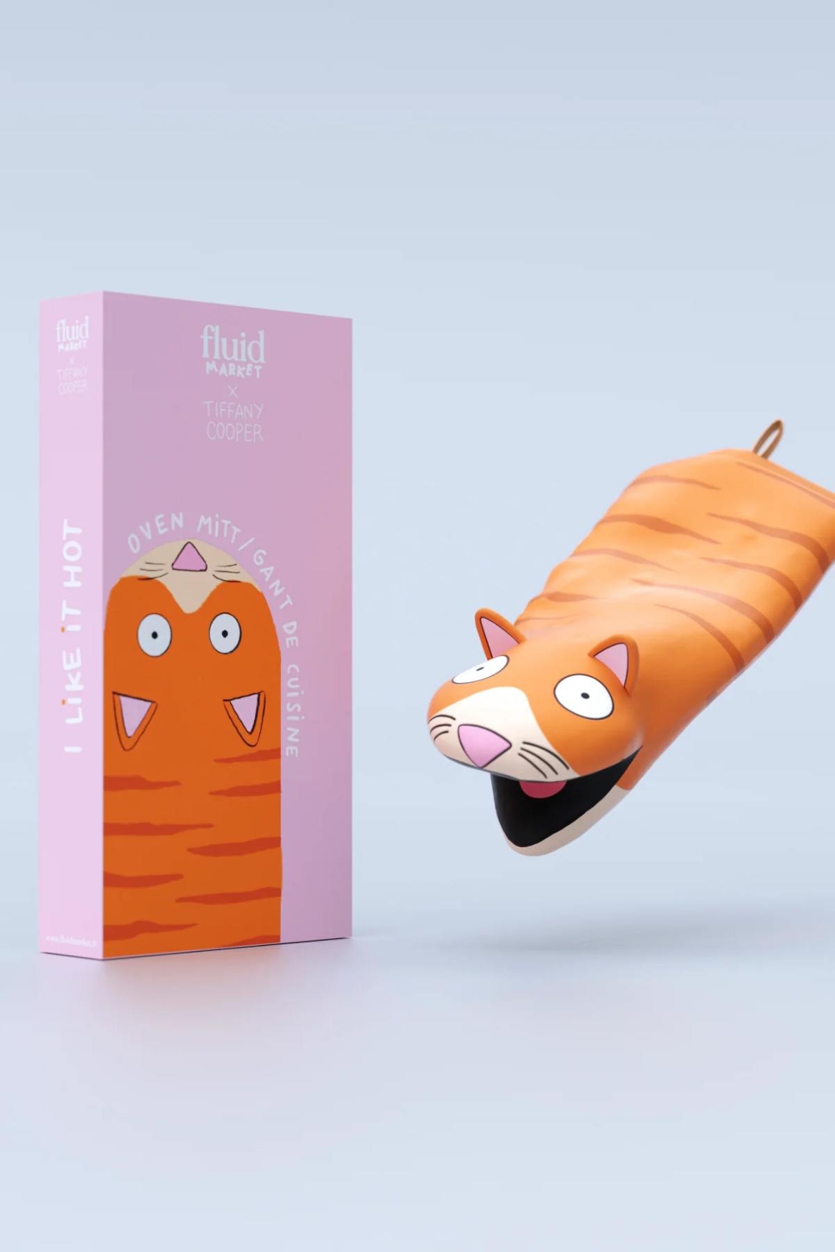 Handschuh - OFENHANDSCHUH - Katze - Oven mitt cat - AAMITTCAT