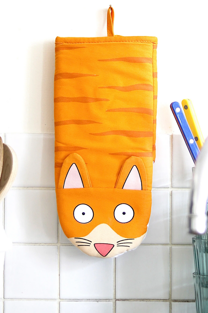 Handschuhe - OFENHANDSCHUHE - Katze - Oven mitt cat - AAMITTCAT - Fluid Market - Küche